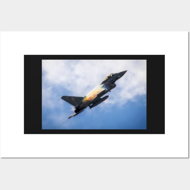 Typhoon Rainbow Wall Art by aviationart